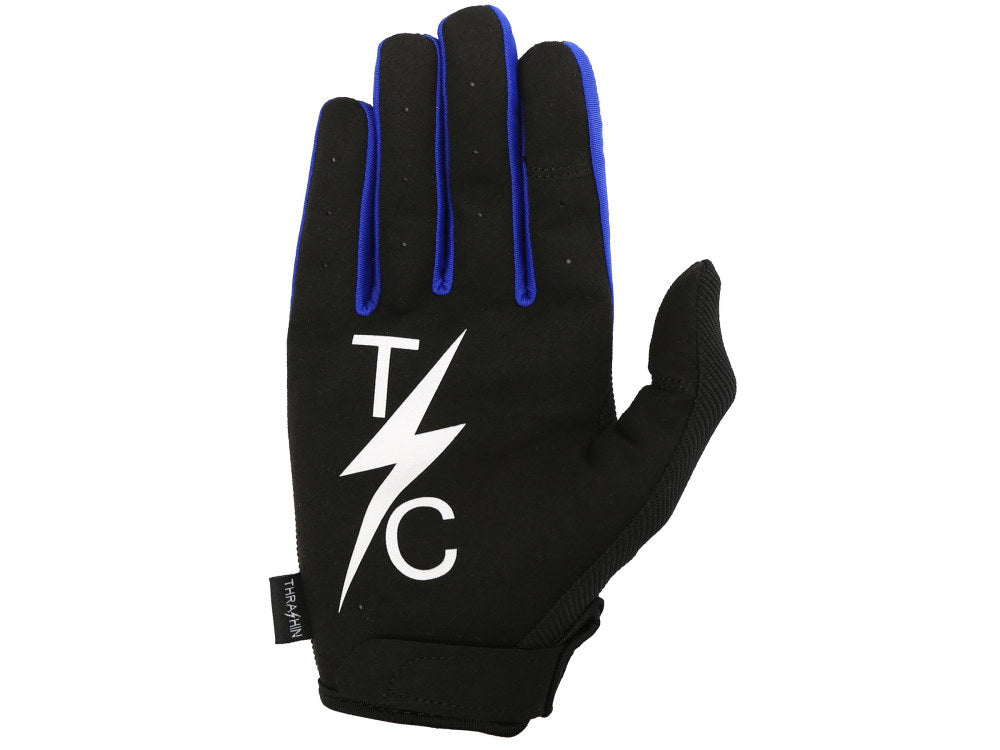 Black & Blue Stealth Gloves- Thrashin