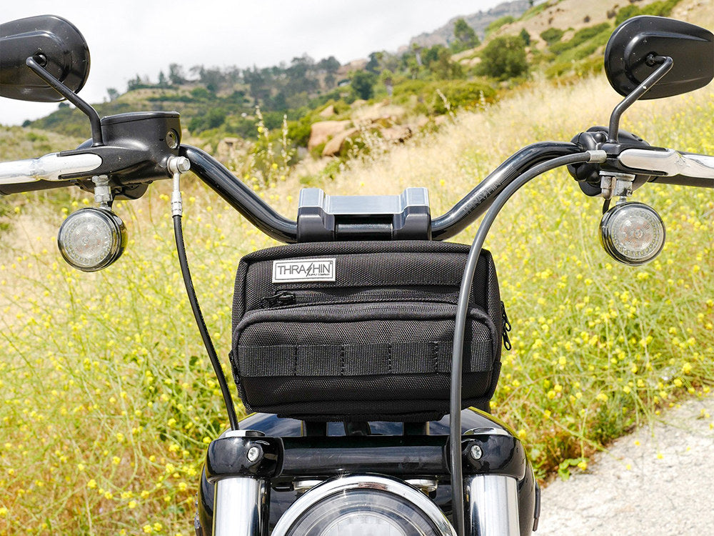 Handlebar Bag Plus – Black – Thrashin Supply