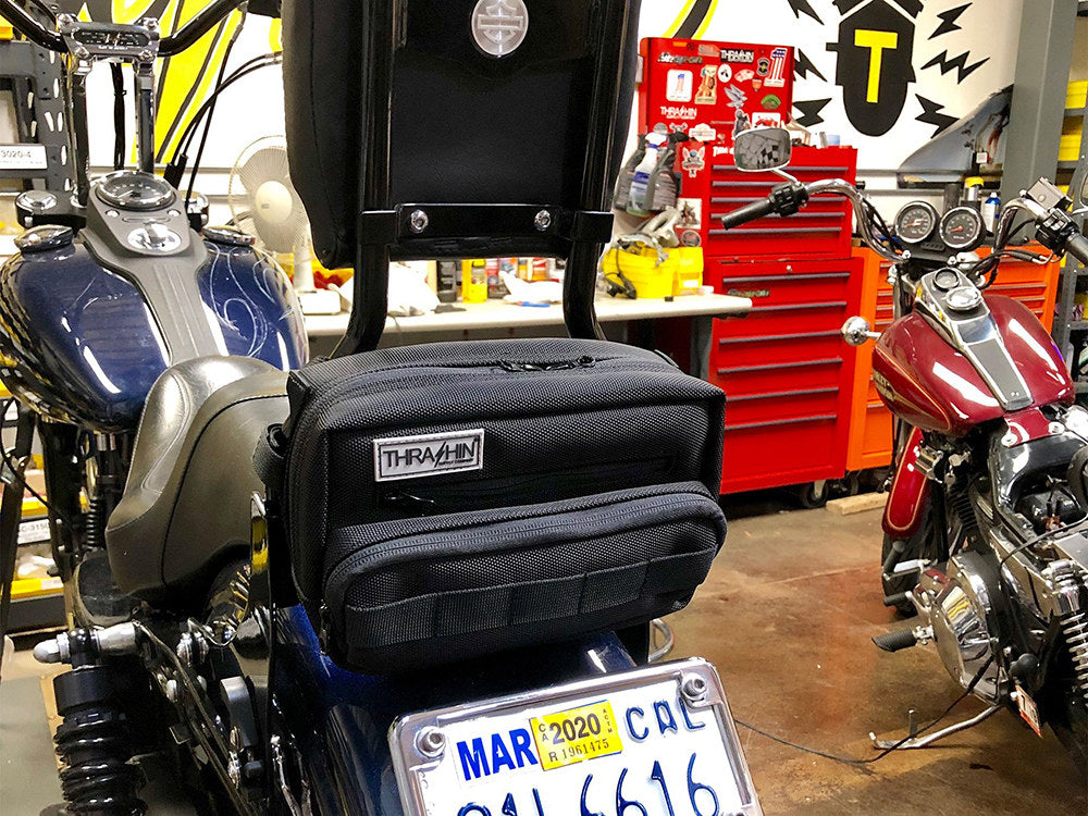 Handlebar Bag Plus – Black – Thrashin Supply