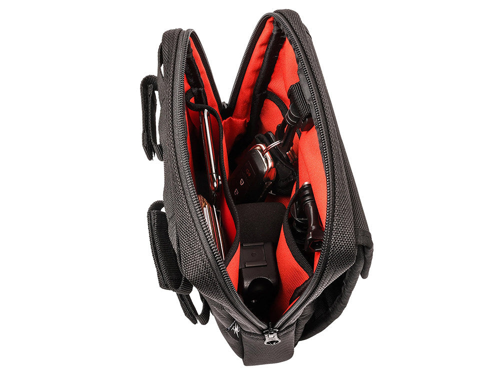 Handlebar Bag Slim – Black – Thrashin Supply