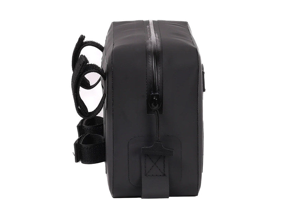 Waterproof Handlebar Bag – Black – Thrashin Supply