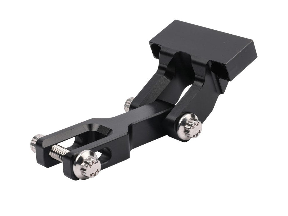 Thrashin OG Risers to Gauges Relocation Bracket – Black. Fits Thrashin’ Gauge housings – Thrashin Supply