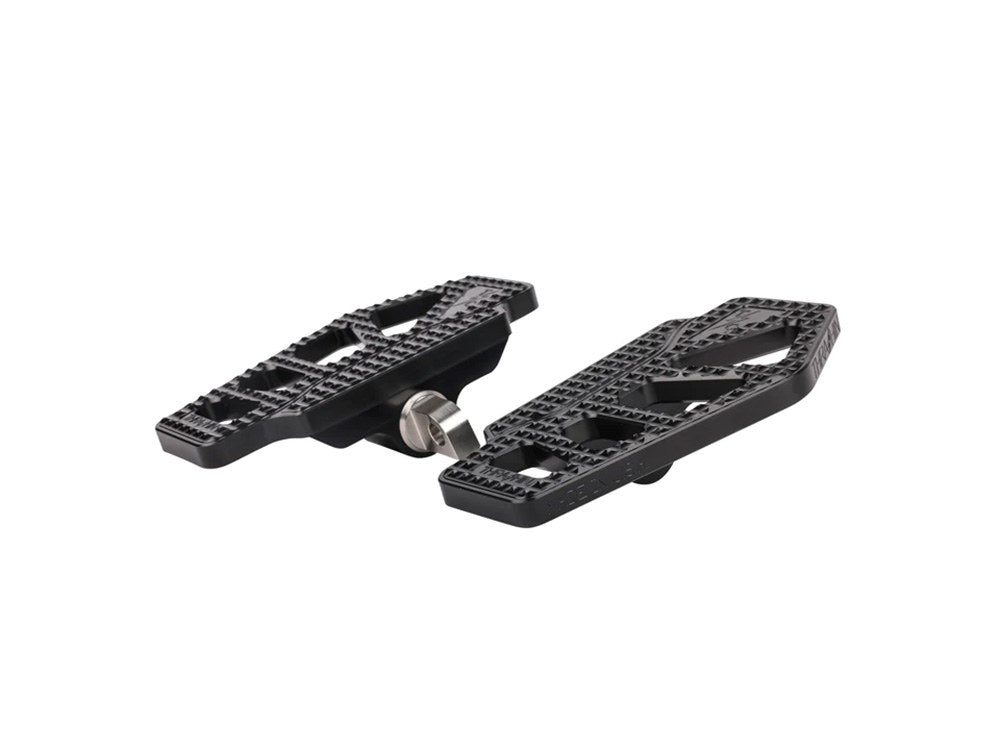 Apex Mini Floorboards with HD Male Mount – Black – Thrashin Supply
