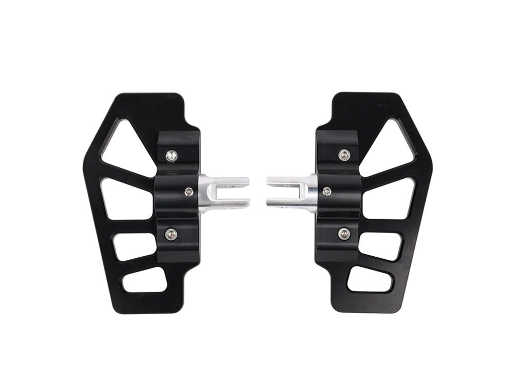 Apex Mini Rider Floorboards - Black. Fits Softail 2018up Front Rider
