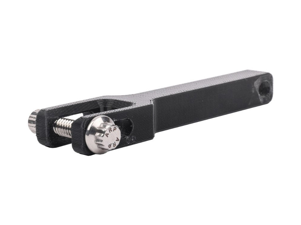 Thrashin Risers to Gauges Relocation Front Extension Bracket – Black. Fits Road Glide 2015up – Thrashin Supply