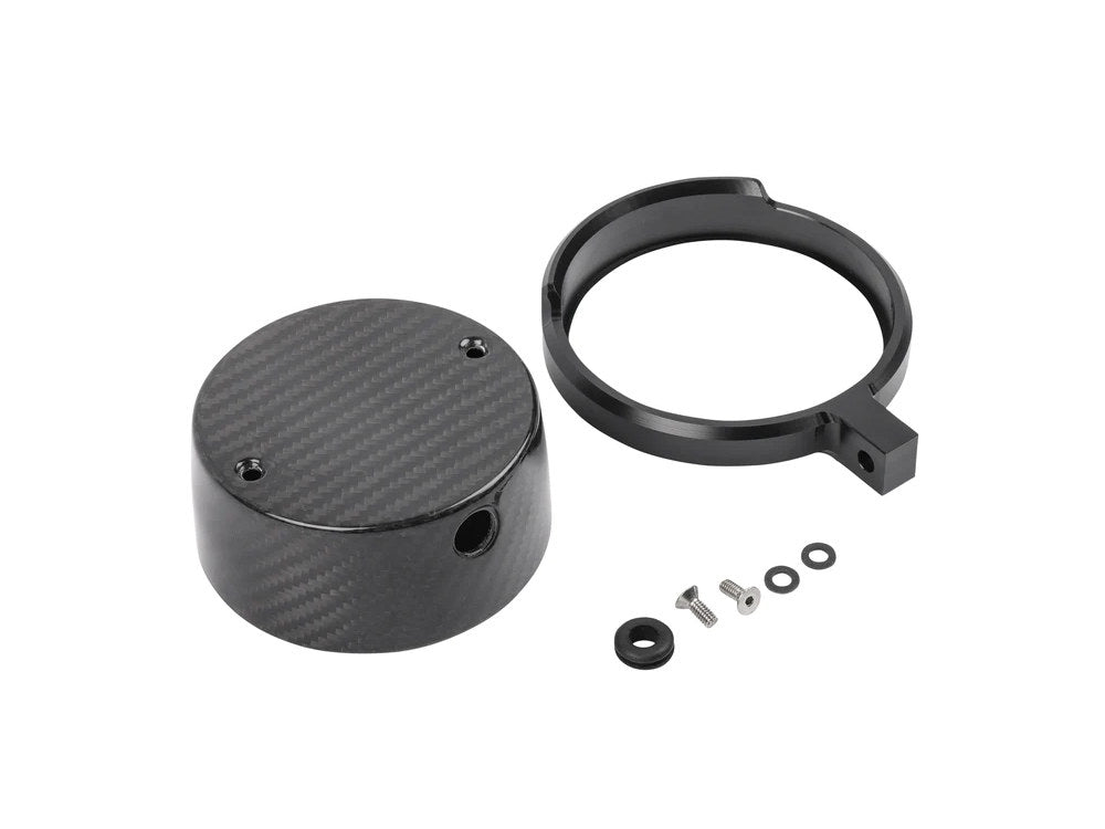 Gauge Housing Relocation Kit – Black. Fits Low Rider S 2022up, Low Rider ST 2025up & Street Bob 2025up – Thrashin Supply