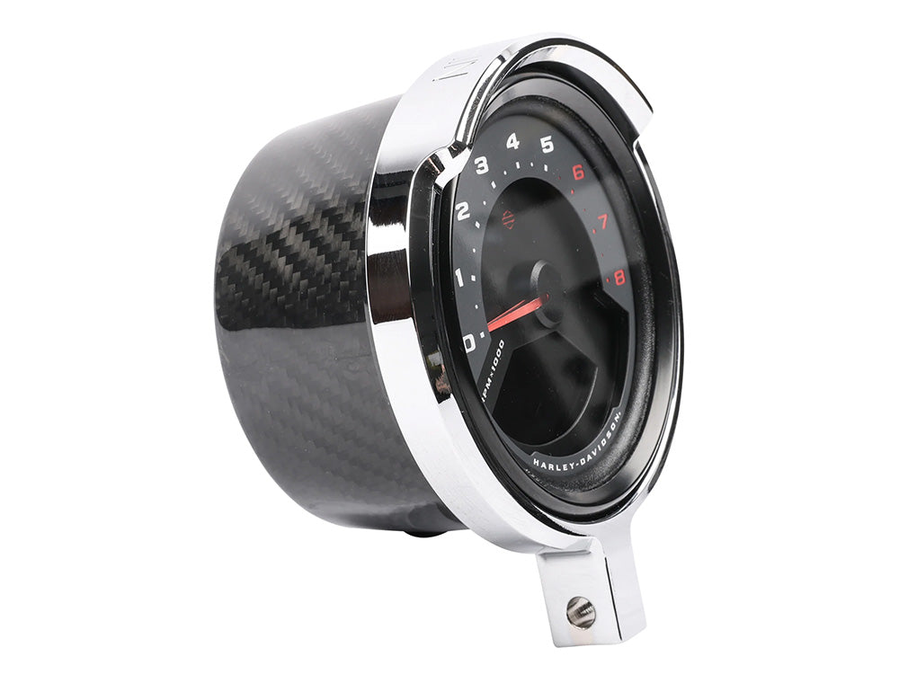 Gauge Housing Relocation Kit - Chrome. Fits Low Rider S 2022up, Low Rider ST 2025up & Street Bob 2025up