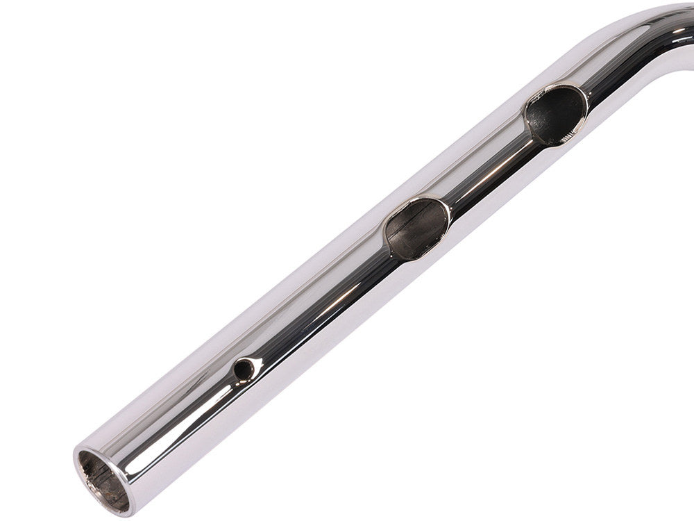 Mid Bend Bars - Chrome. Fits CVO Touring 2023up, Street Glide & Road Glide 2024up, Touring 2025up & Softail 2025up