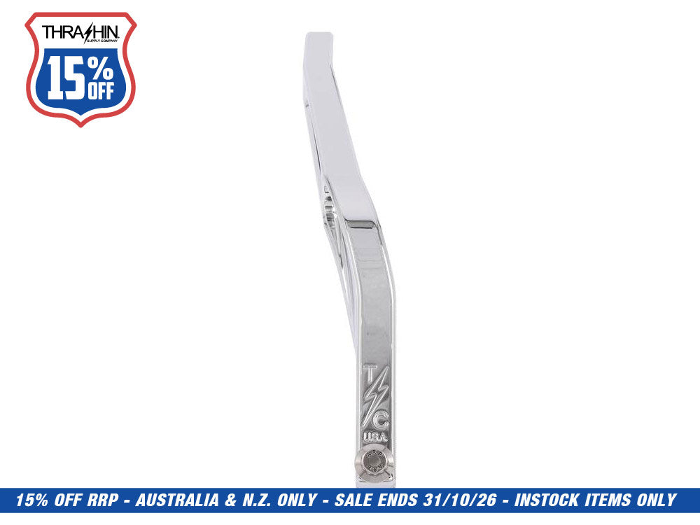 Billet Shift Lever - Chrome. Fits Softail 2018up with Mid Controls