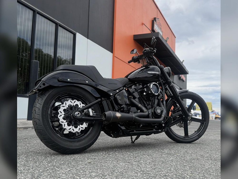 VO2 Insight Air Cleaner Kit - Black Contrast. Fits CVO Touring 2023up, Street Glide & Road Glide 2024up, Touring 2025up & Softail 2025up