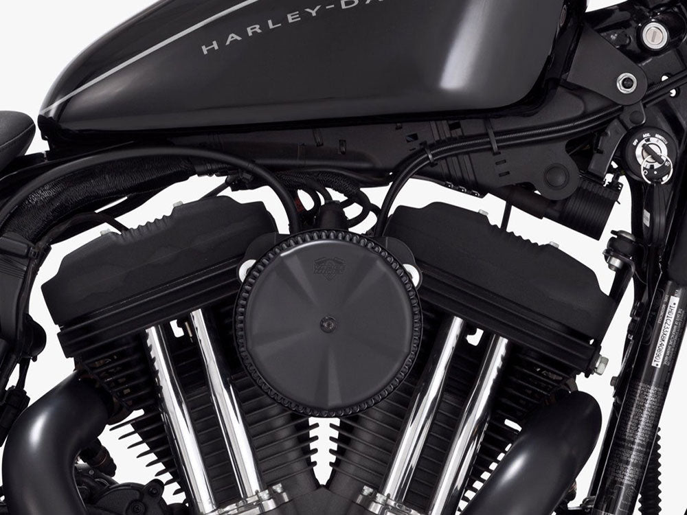 VO2 Skullcap - Matte Black. Fits Vance & Hines VO2 Naked Air Intake
