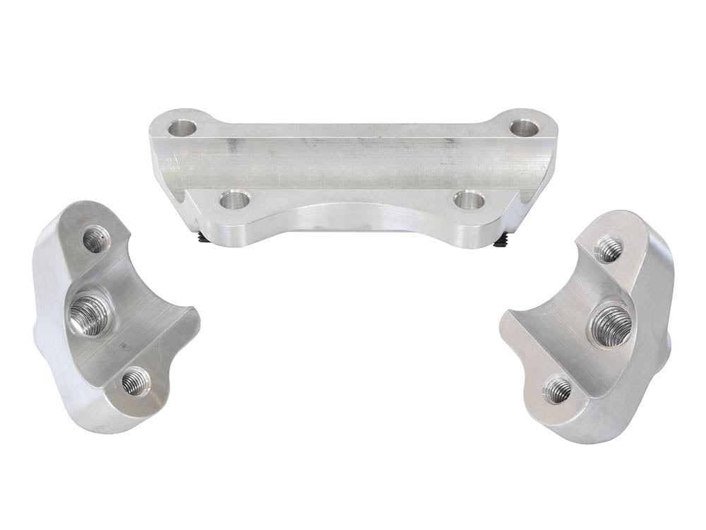 Riser with Top Clamp - Chrome. Fits Road Glide 2015-2023 and Road King Special 2017-2025 with 1in. Handlebar.