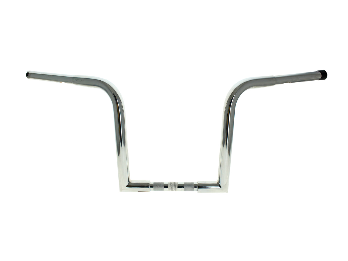 12in. x 1-1/4in. Chubby OutlawZ Ape Hanger Handlebar with Narrow Bottom - Chrome.