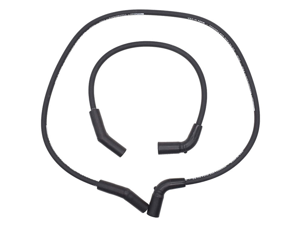 8mm Spark Plug Wire Set - Black. Fits Touring 2009-2016.