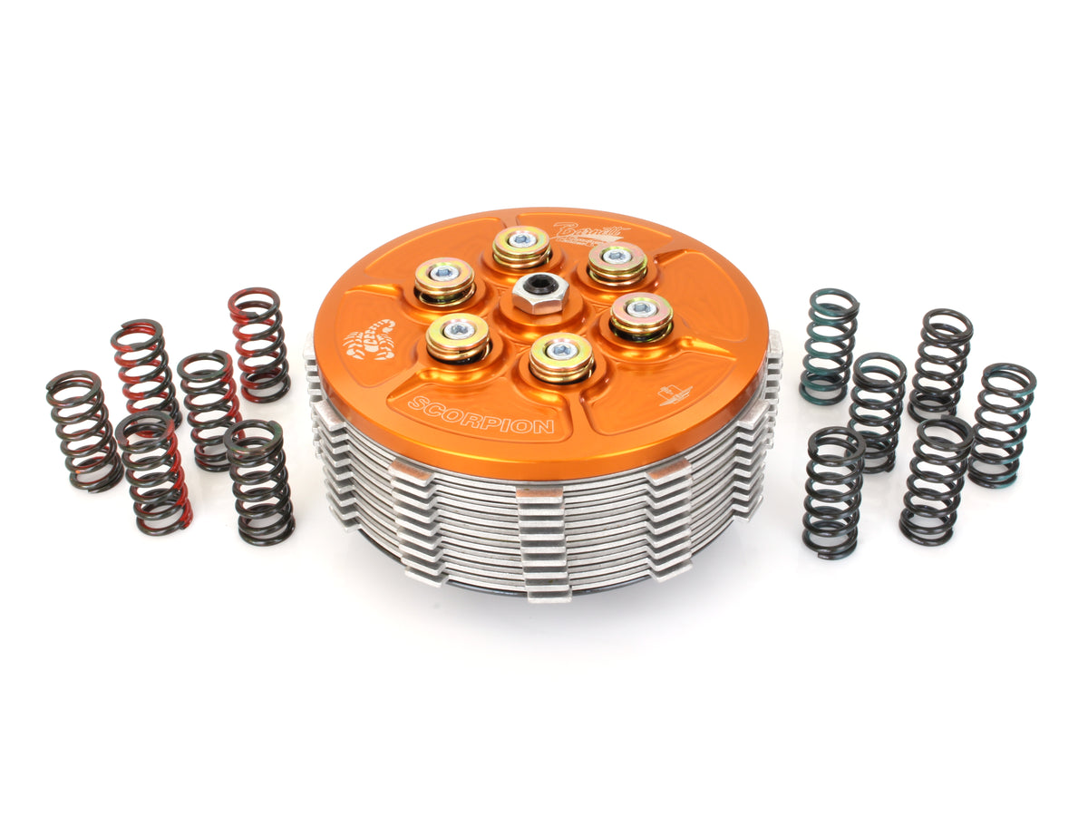 Scorpion Billet Clutch. Fits Softail 2018up & Touring 2021up – Barnett Clutches
