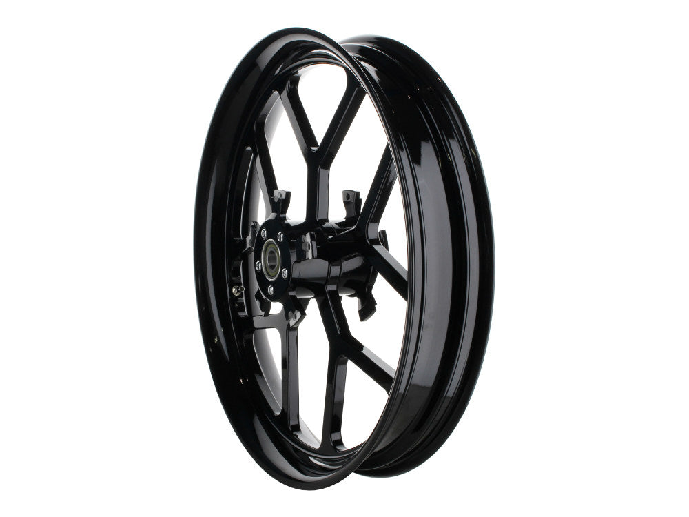 23in. X 3.75in. VRXE/Night Rod Replica Wheel – Gloss Black. Fits V-Rod 2008-2017.