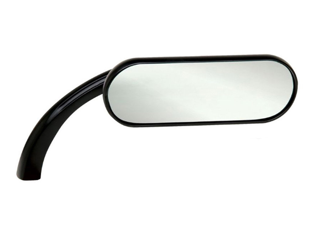 Mini Oval Mirror – Black. Fits Right.
