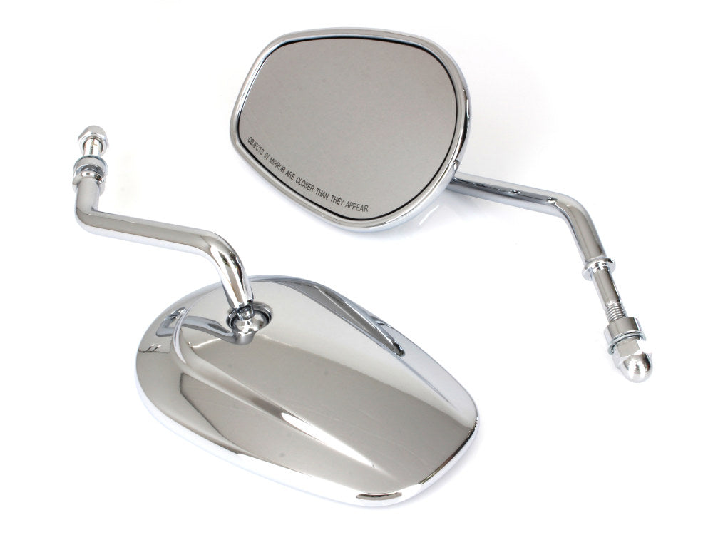 OEM H-D 2003up Style Mirrors – Chrome.