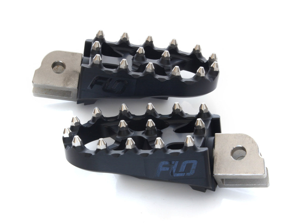 V2 MX Footpegs – Black. Fits Softail 2018up Front.