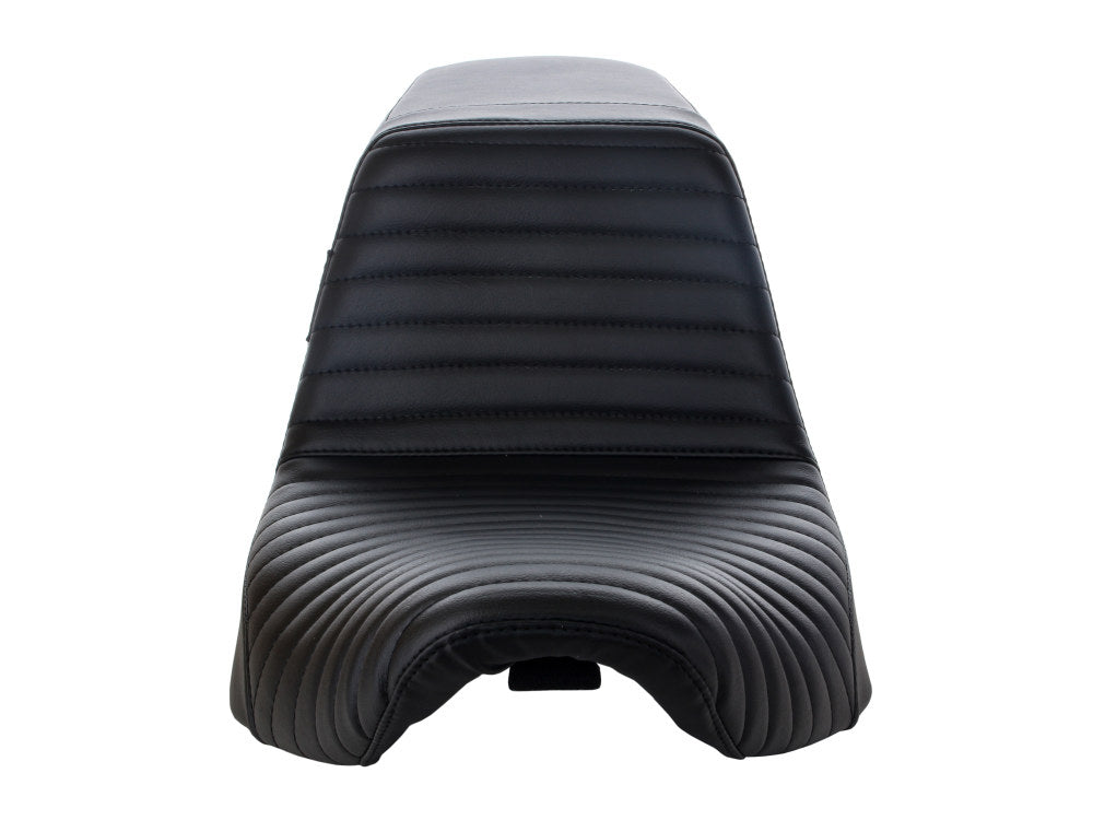 KickFlip Dual Seat with Pleated Stitch. Fits Sport Glide & Low Rider 2018up & Low Rider S 2020up. LePera